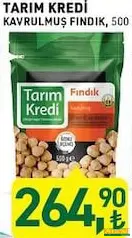 TARIM KREDİ KAVRULMUŞ FINDIK 500 G fiyat ve kampanya bilgisi